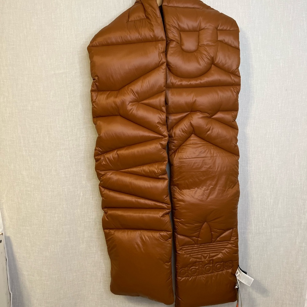 *NWT Rare adidas Ivy Park Padded Ski Scarf and Gloves in Wild Brown - Picture 2 of 15